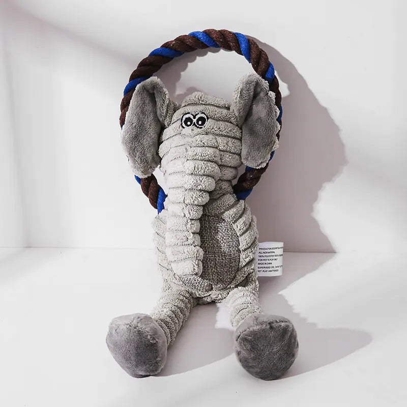 Amazon Plush Pet Toys - Monkey, Lion, Elephant Interactive